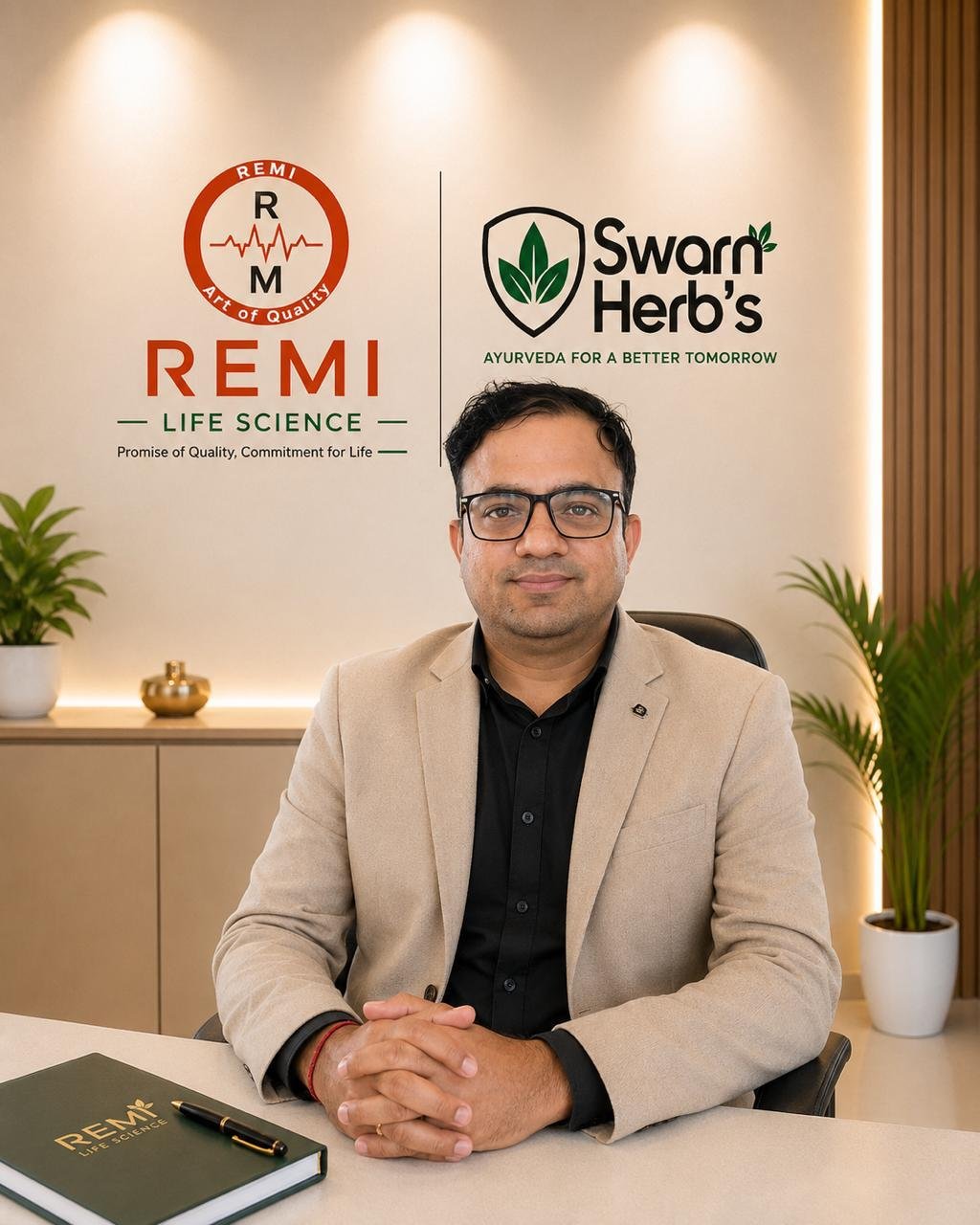 Dr. Ramkesh Dixit, Director of Remi Life Science and Swarn Herb’s